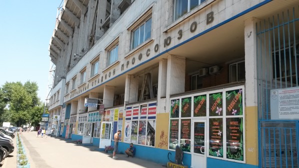 Стадион в Воронеже.