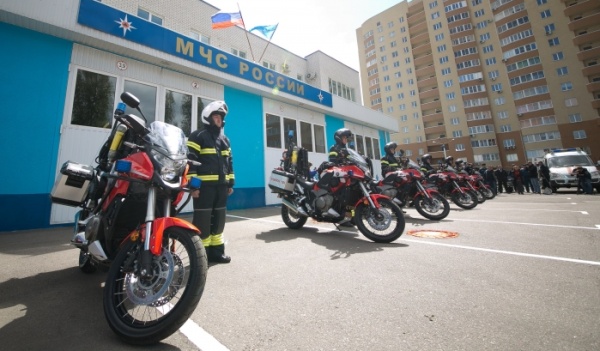 Воронежцам покажут современные пожарные мотоциклы.