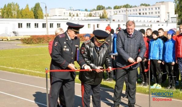 В Воронеже открыли новый стадион.