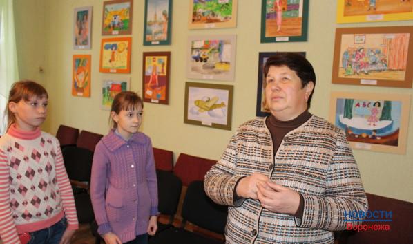 Елена Гусейнова со своими учениками.
