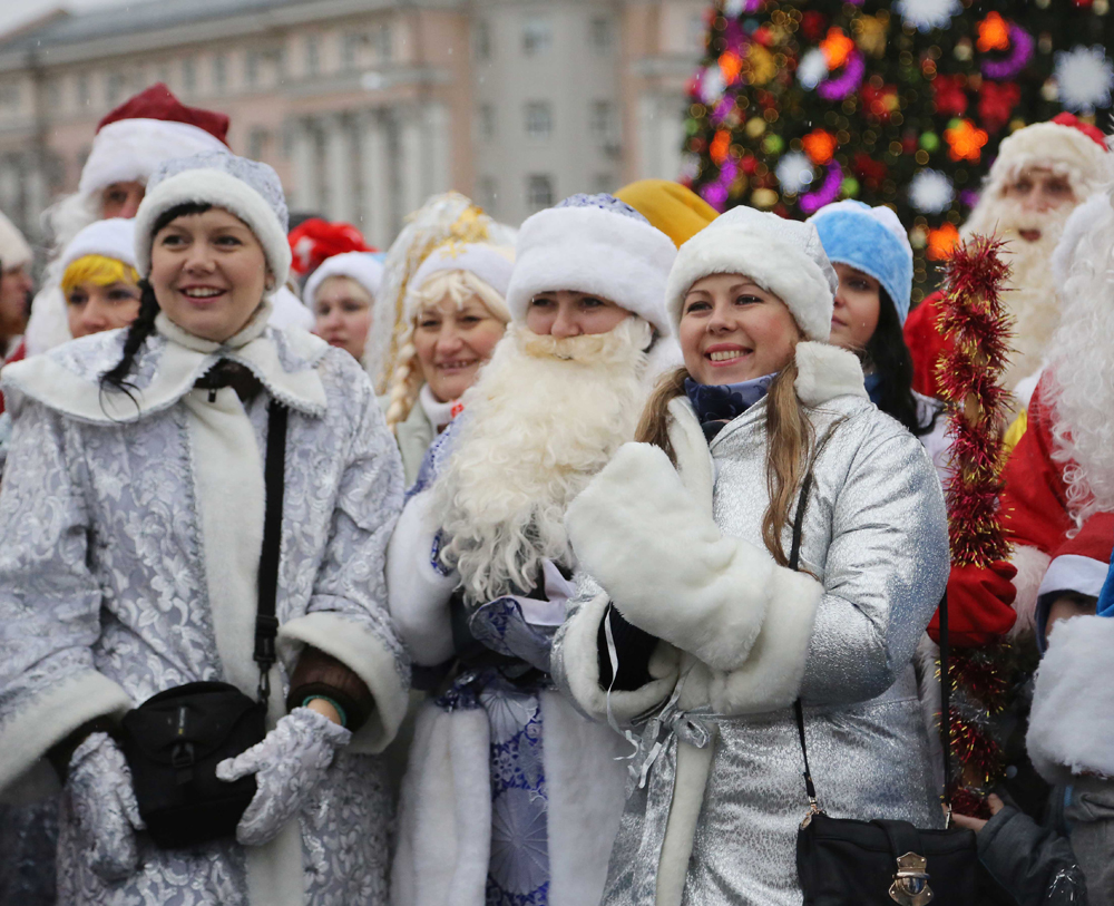 Парад Дедов Морозов – 2014 года.