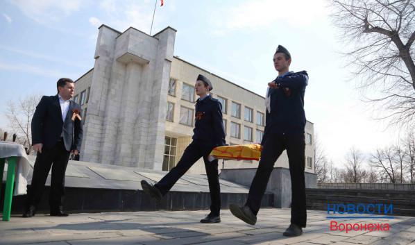 Церемония закладки земли в гильзы прошла в Воронеже. 