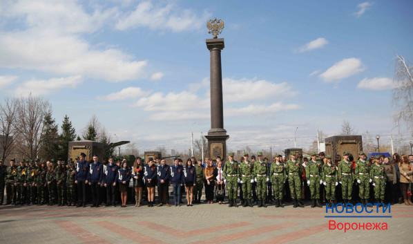 Церемония закладки земли в гильзы прошла в Воронеже. 