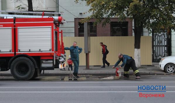 Воронежцы потушили легковушку до приезда пожарных.