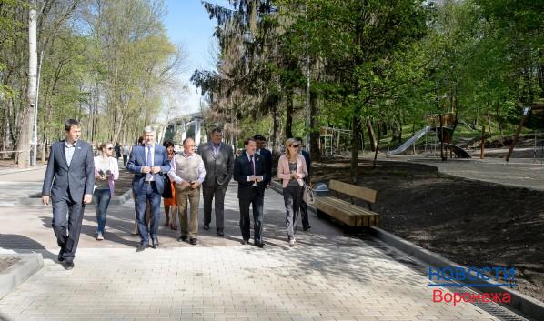 Завершен первый этап реконструкции парка «Динамо».