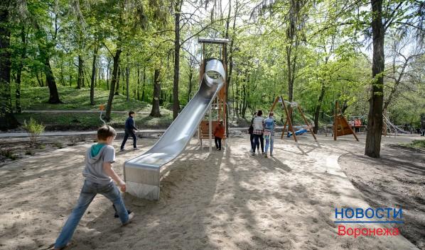 Завершен первый этап реконструкции парка «Динамо».