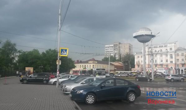 В Воронежской области из-за грозы объявили штормовое предупреждение.