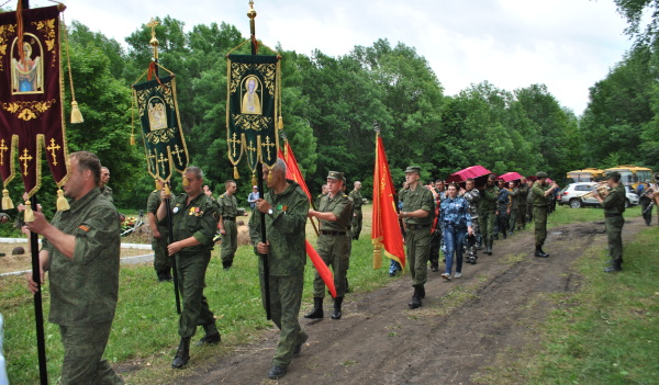 Останки бойцов перезахоронили.