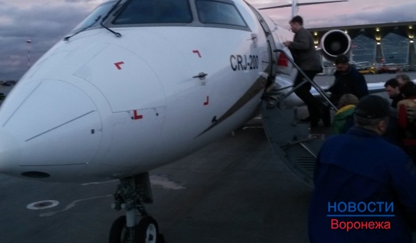 Самолет из «Домодедово» задержан из-за непогоды.