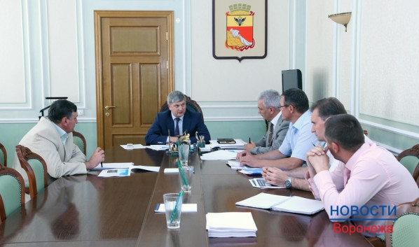 Градоначальник встретился с представителями «РВК-Воронеж».