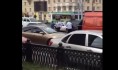 Гаишник подрался с водителями.