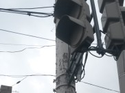 Светофор не работал.