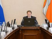 Алексей Гордеев на заседании.