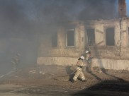 Воронежец спас мужчину из горящего дома.
