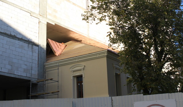 Дом купца Балашова встроили в высотку.