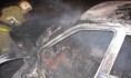 Легковушка сгорела на Кривошеина.