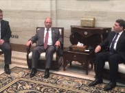 Встреча парламентариев с Председателем Правительства Сирии.