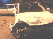 Авария произошла около полуночи.