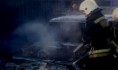 Легковушка сгорела в Воронеже.