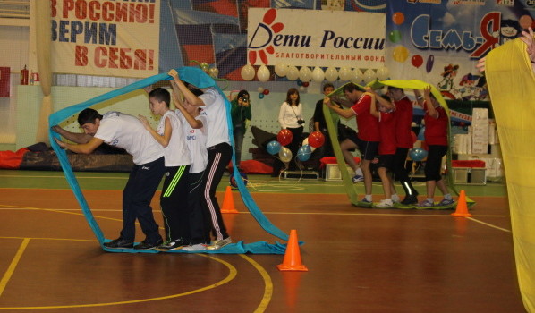 Спортивно-развлекательное шоу «Семь-Я» в Новохоперске.