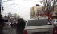 Драка водителей с ножом и баллончиком.