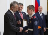 Воронежского школьника наградили в Совете Федерации.