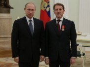 Владимир Путин и Алексей Гордеев.