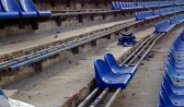 Воронежский стадион разгромили фанаты.