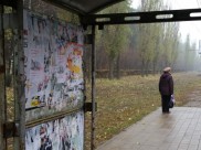 В Воронежской области украли остановку.