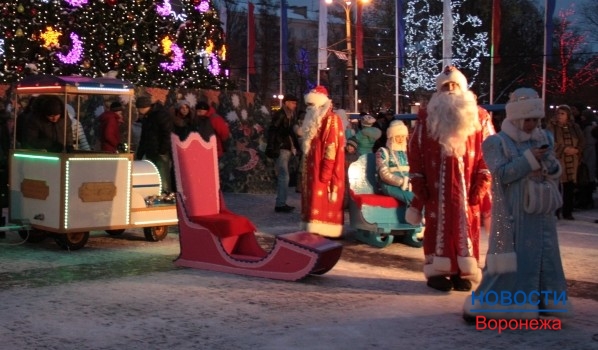Воронежцы могут попробовать себя в роли Деда Мороза.