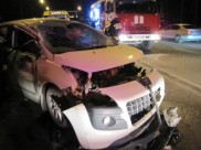 Авто получило серьезные повреждения.