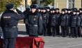 Полицейские приняли присягу.