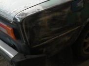 Водитель легковушки скрылся с места аварии.