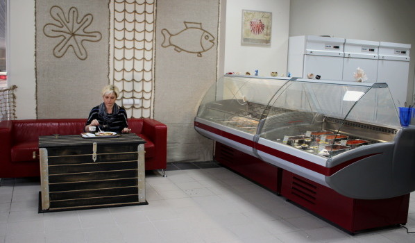 В Воронеже на Центральном рынке продают редкие виды свежесолёной икры.