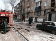 Пожар в жилом доме.