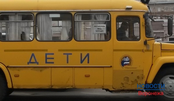 Воронежец пытался угнать школьный автобус.