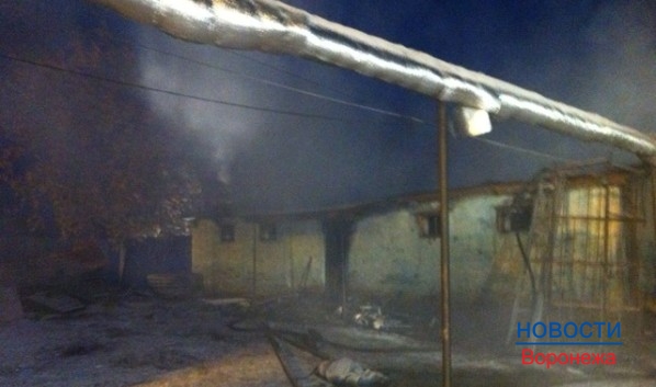 Пожар в психоневрологическом интернате в Новохоперском районе.