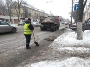 Из Воронежа будут вывозить снег.