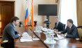 Алексей Гордеев встретился с Владимиром Масловым.