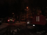 Пожар произошел в девятиэтажке.