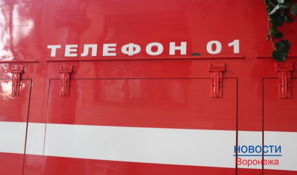 Шесть спасателей тушили огонь больше получаса.