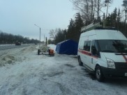 На трассах готовы развернуть мобильные пункты обогрева.