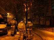 Пожар в доме на улице Космонавтов.
