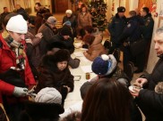 Горожан разместили в гостинице.