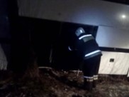 Автобус улетел в кювет в Кантемировском районе.