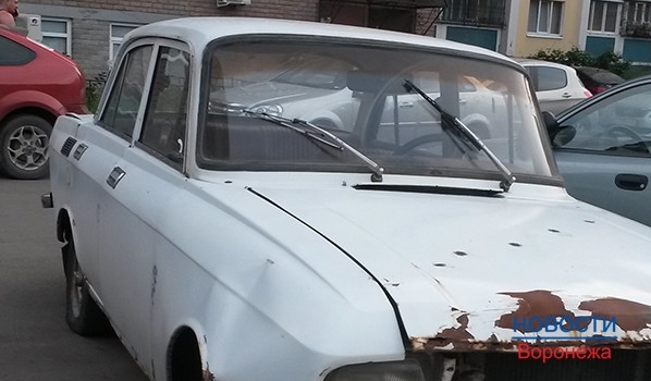 Легковушку сдали в металлолом.