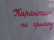 Карантин по гриппу.