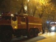 Горел дом на улице Ленинградской.