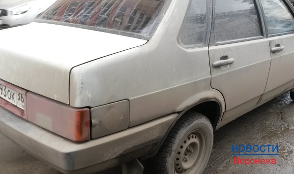 ВАЗ угнали с заправки.