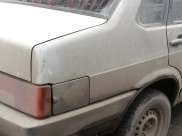 ВАЗ-21099 вылетел в кювет в Воронежской области.